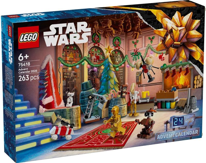 Lego - Adventskalender 2025 - Bouwspel