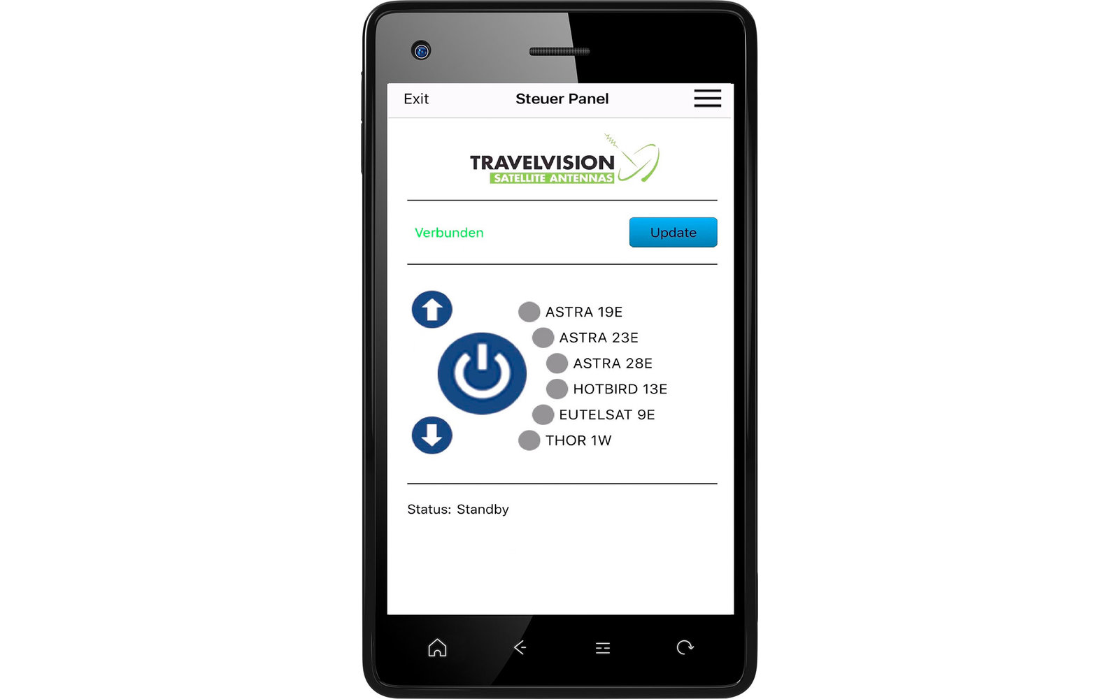 Travelvision TVA 55 Vollautomatische Sat-Anlage