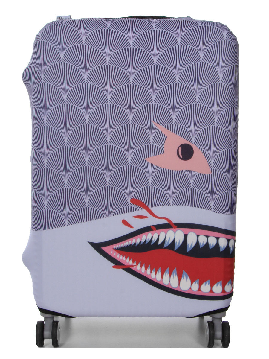 Housse de valise Periea Purple Shark M