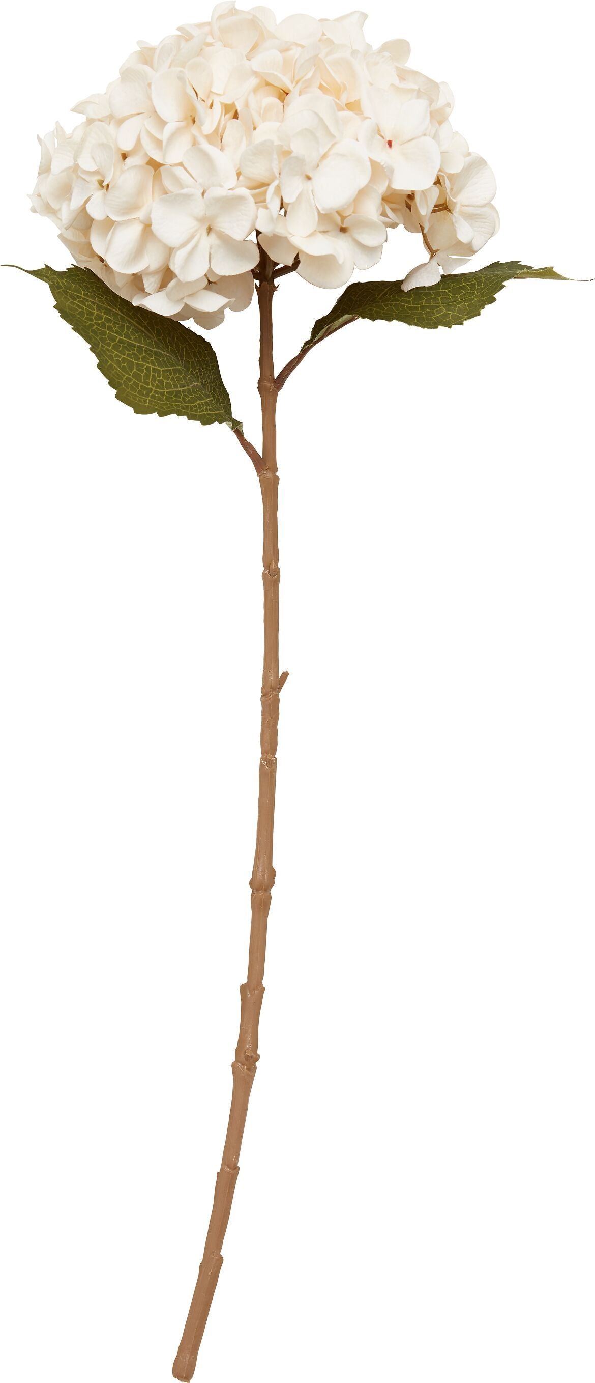 HORTENSIE Kunstpflanze - Weiss / H: 65.0 cm