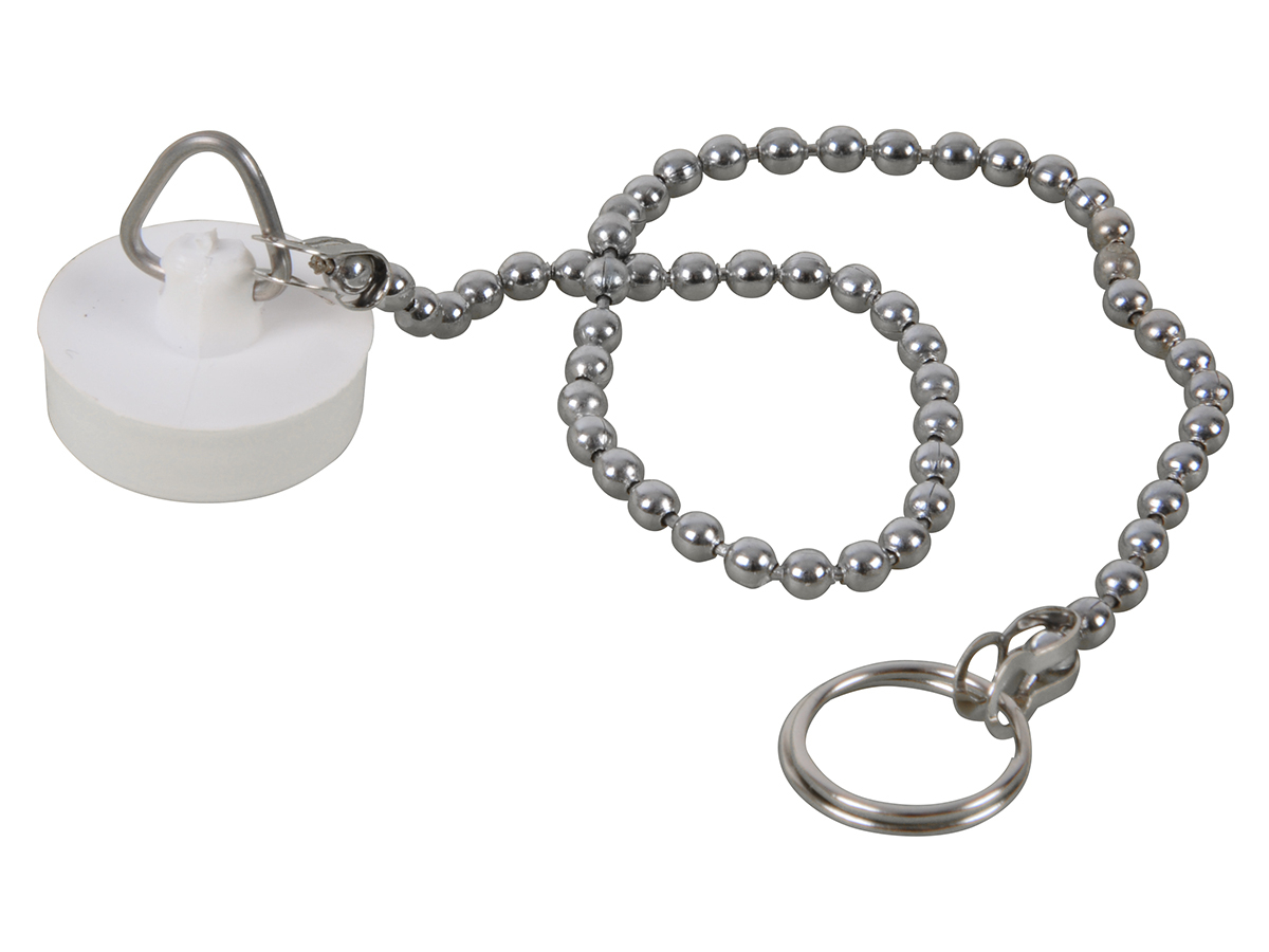 Reich afvoerplug afsluitdopje met ketting - 25 mm