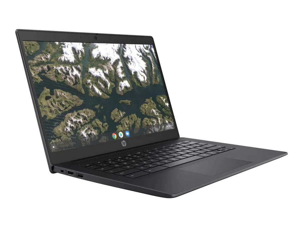 HP Chromebook 14 G6 - Intel Celeron - N4020 / op til 2.8 GHz - Chrome OS - UHD Graphics 600 - 4 GB RAM - 32 GB eMMC - 14