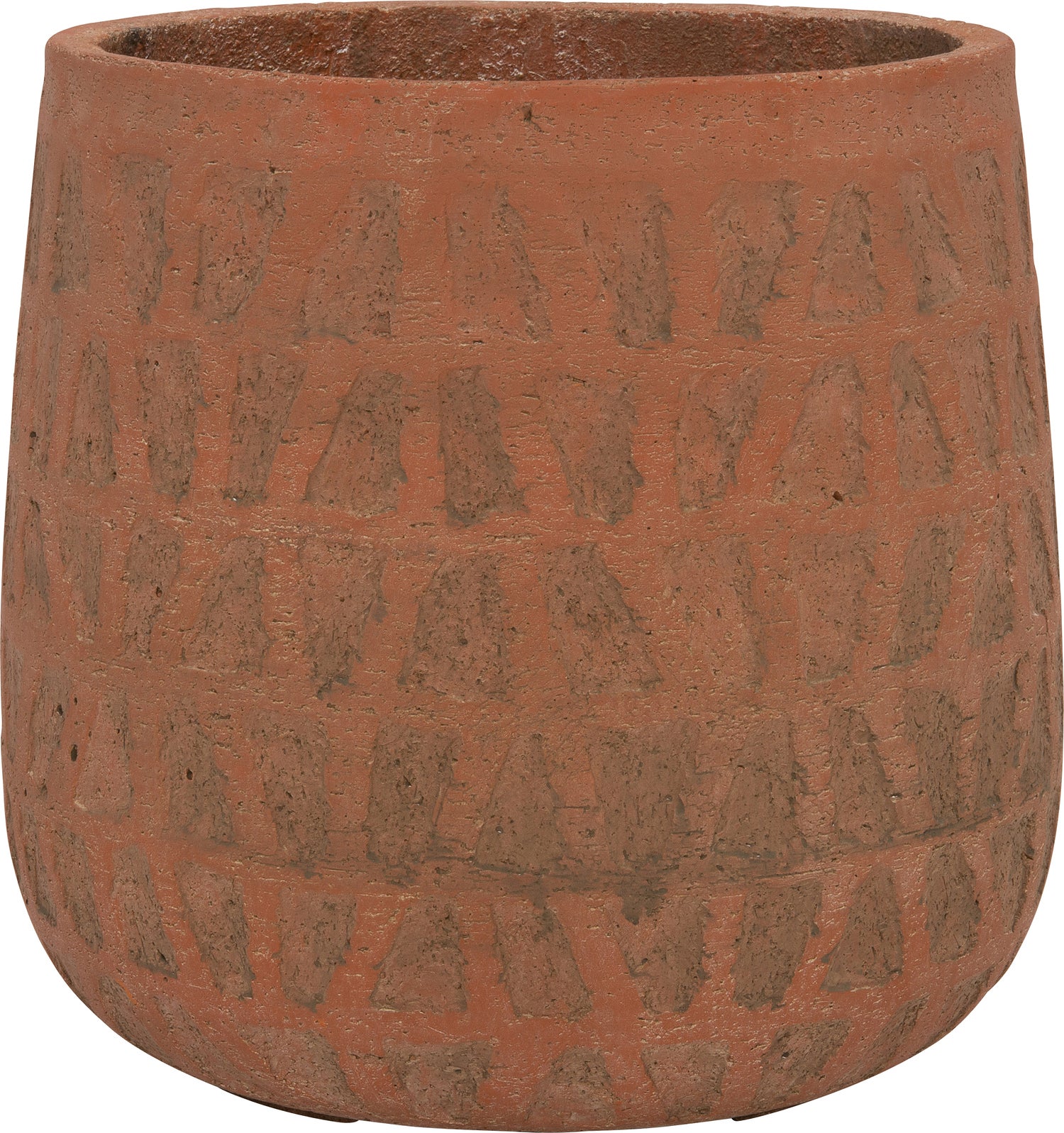 Intratuin bloempot Andrew terracotta D 44 H 41 cm