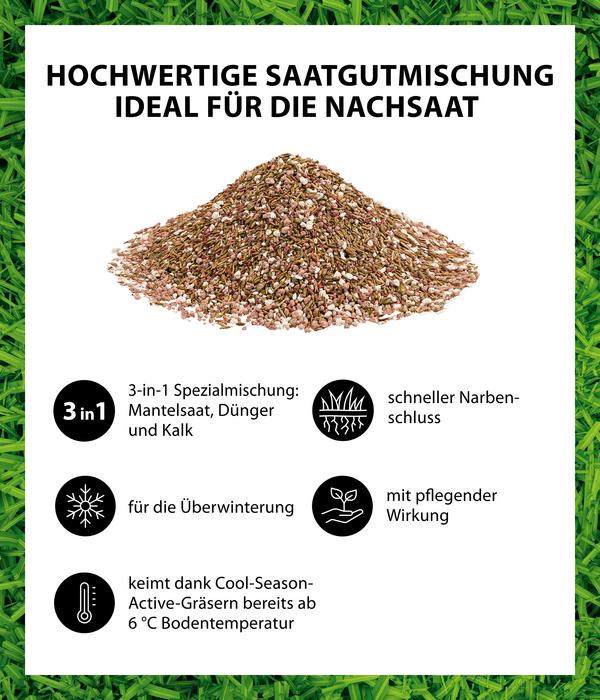 Dehner Herbstrasen-Nachsaat, 750 g