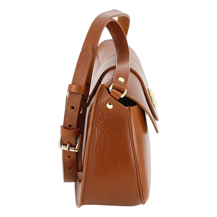 herbert frère soeur Sac en cuir Le Courcy | Caramel
