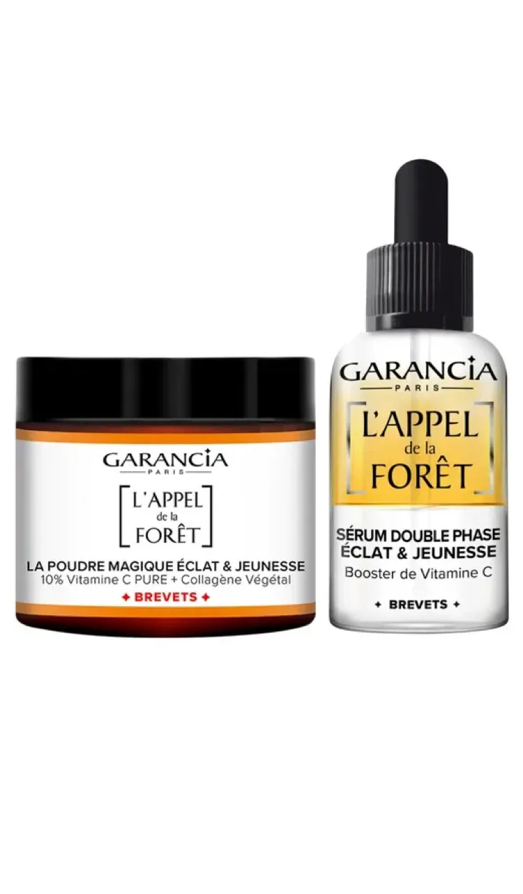 Garancia Le duo La Poudre Magique et le Sérum Eclat & Jeunesse L’appel de la fôret