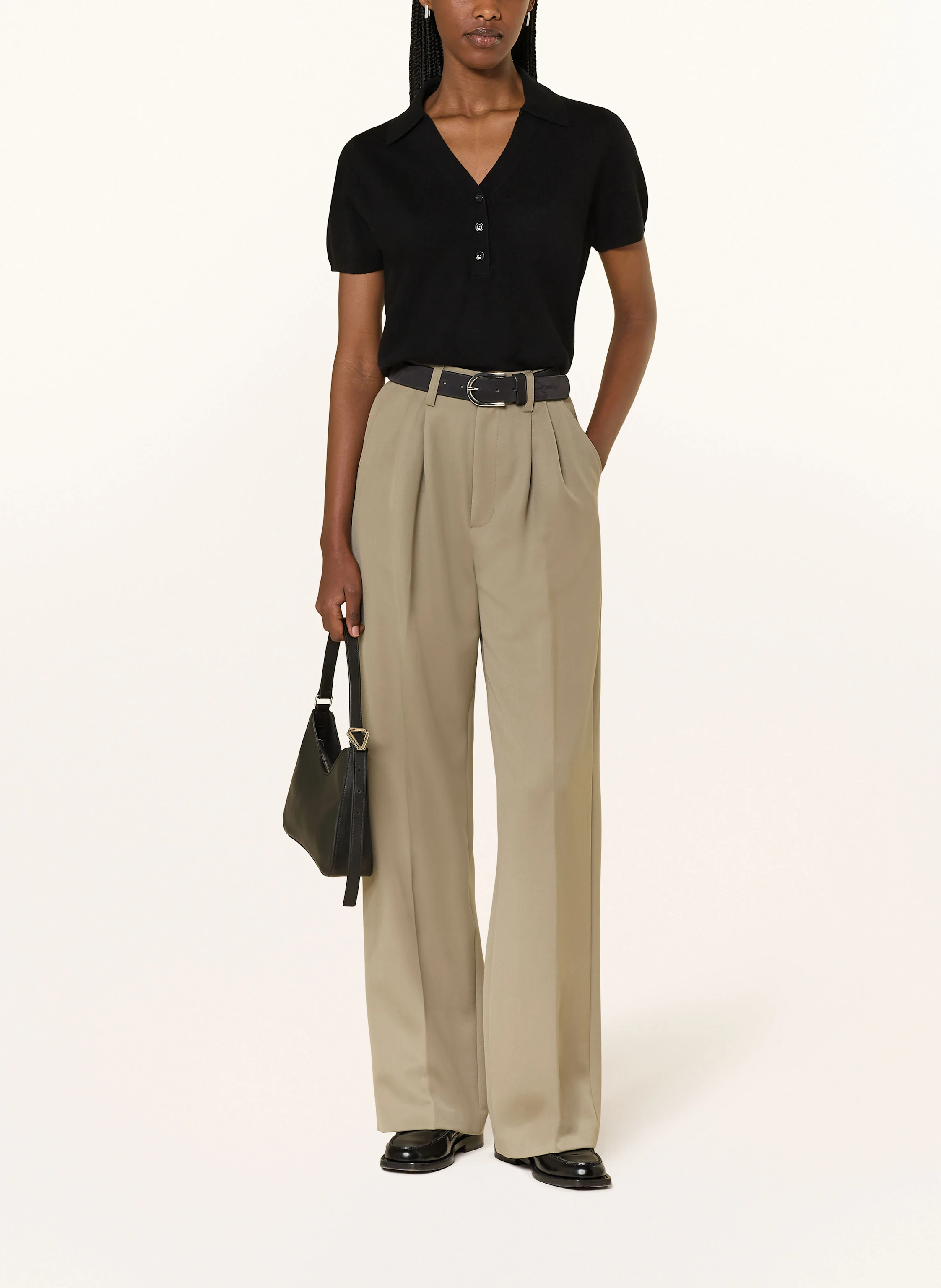 ALLUDE Strickshirt mit Cashmere