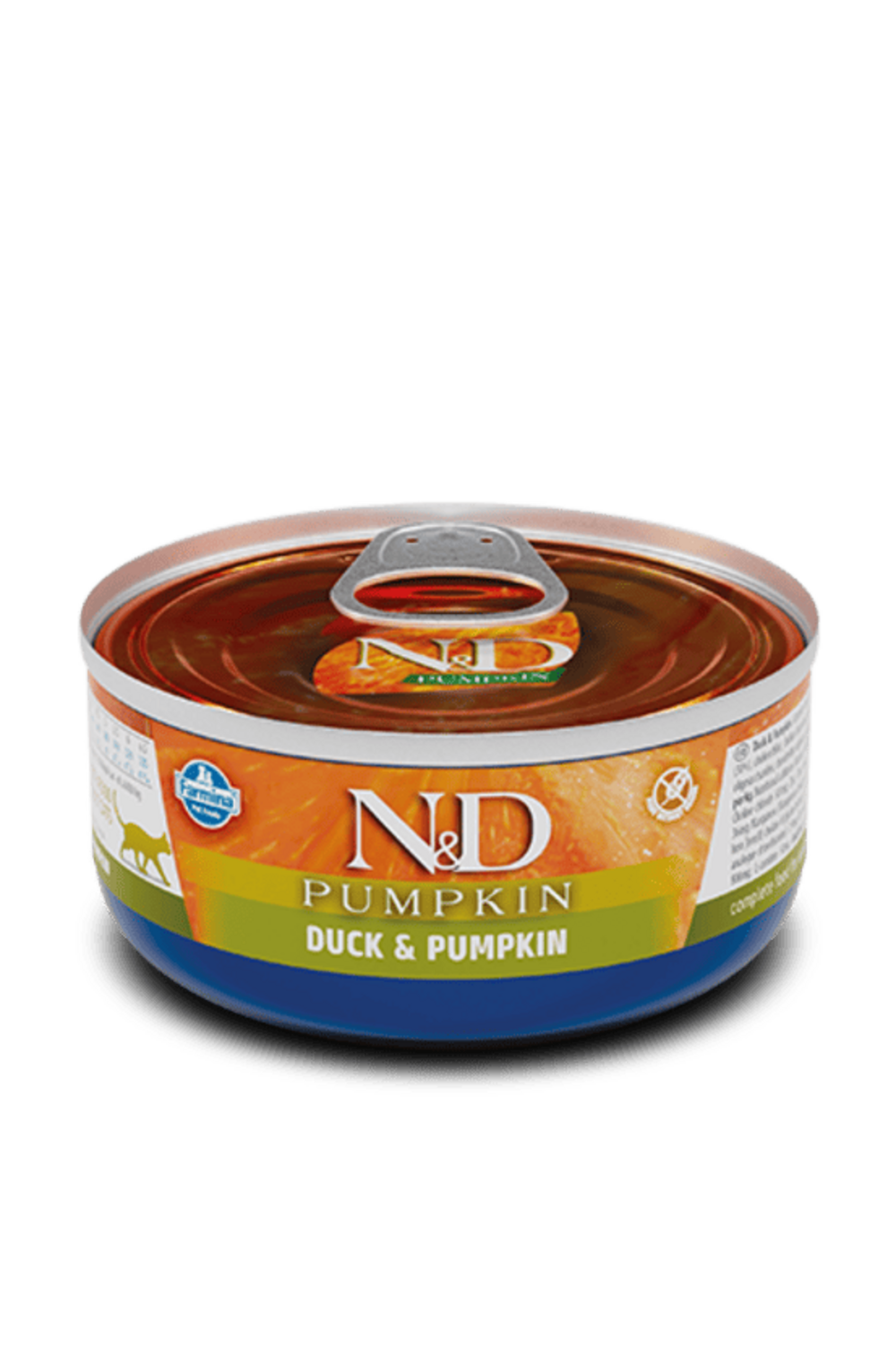 Humides n&d chat canard & potiron 24x70 gr