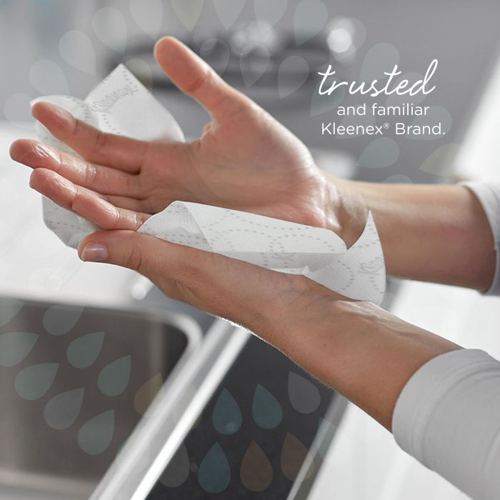 Kleenex 6789 2790st Ultra handdoeken l-vouw 2-Laags wit (6789)