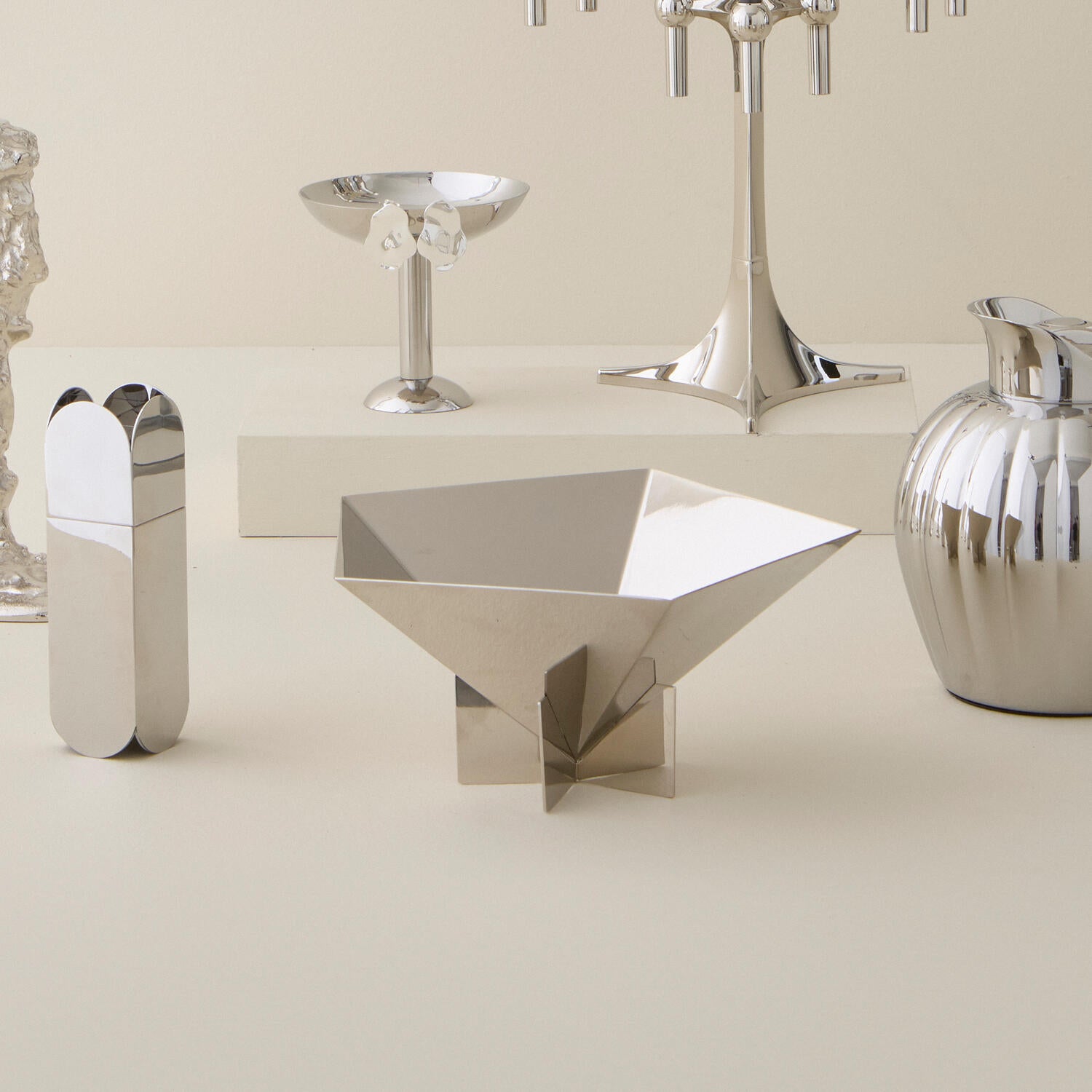 Normann Copenhagen  Fem Bowl dekorationsskål - Stainless Steel