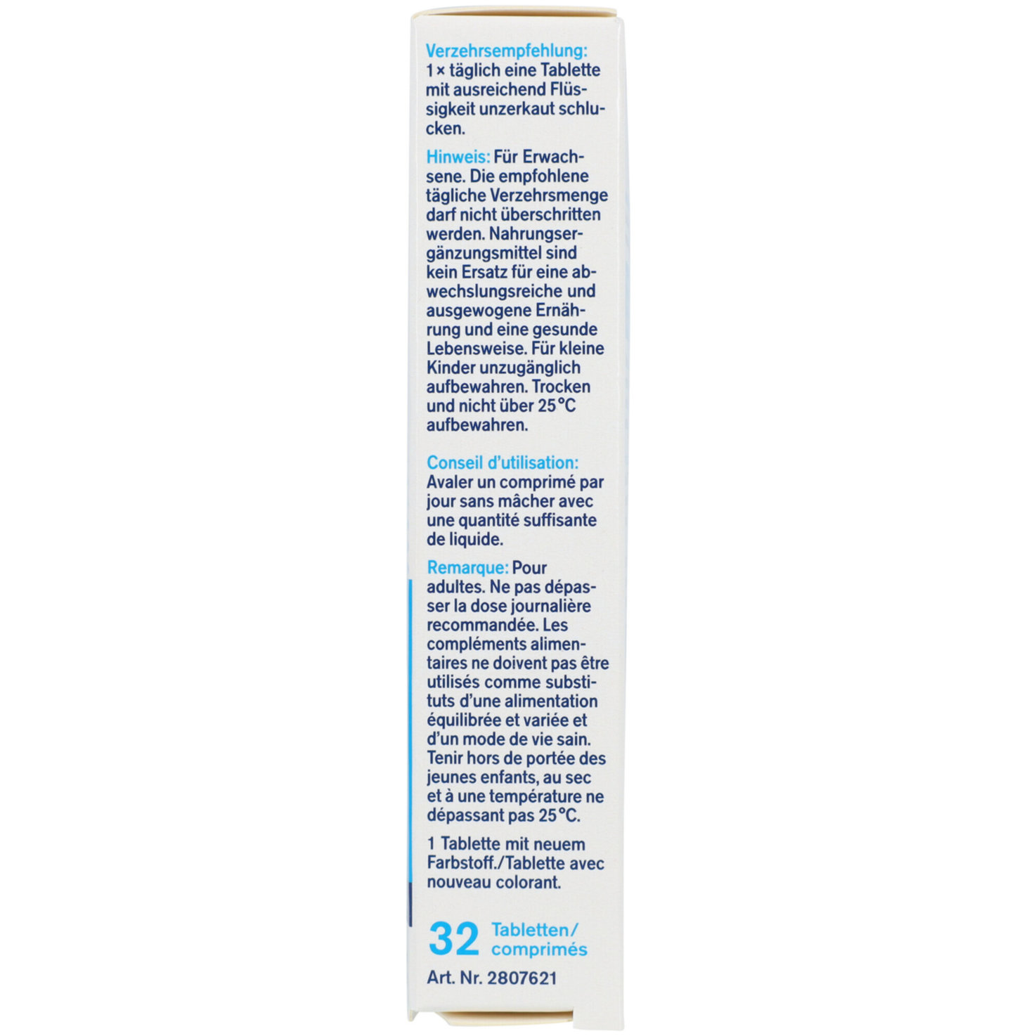 Tetesept Magnesium Forte Tabletten 32 Stück