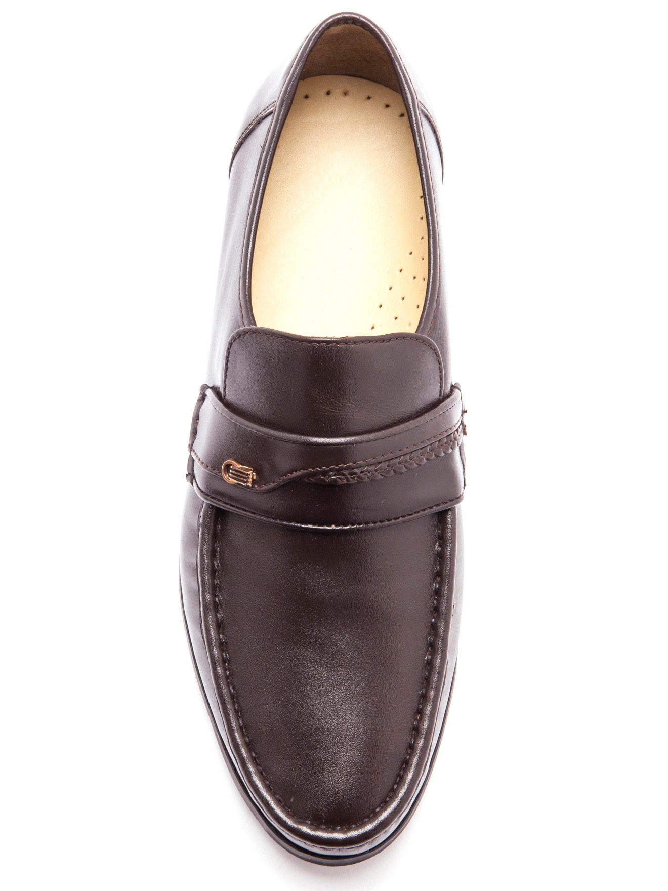 Mocassins cuir grande largeur