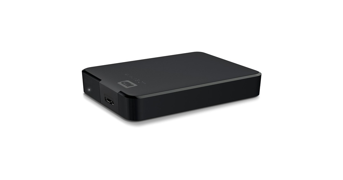 WDElements Portable 5 TB externe harde schijf  (Zwart, WDBU6Y0050BBK-WESN, Micro-USB-B 3.2 (5 Gbit/s))