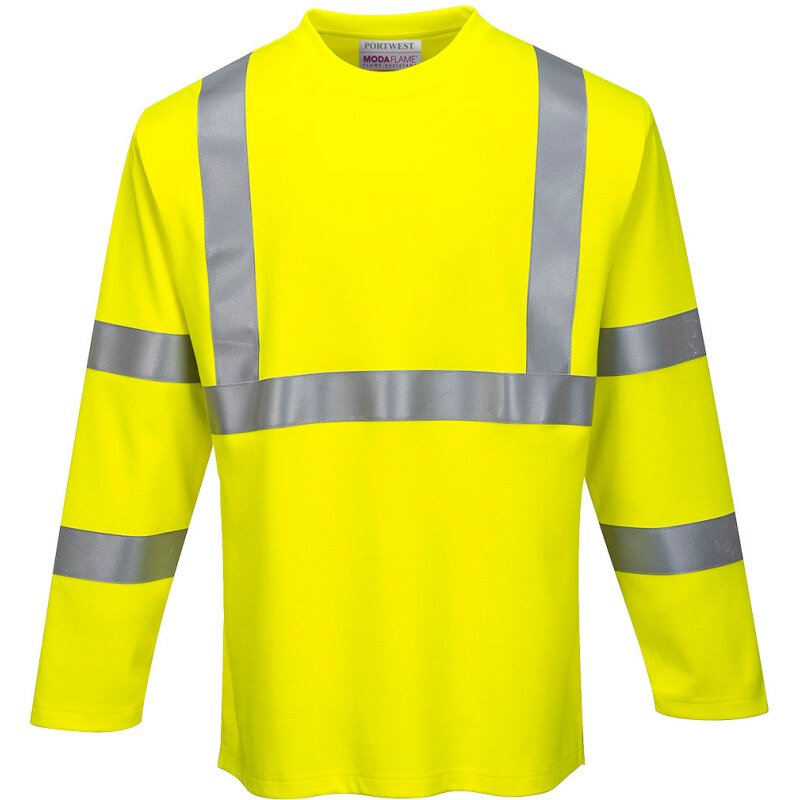 Portwest FR96 T-shirt à manches longues haute visibilité FR