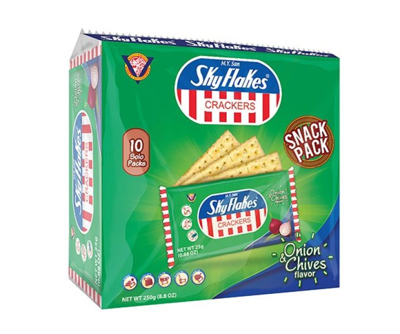 My San Sky Flakes Crackers Ui & Bieslook Smaak 250g