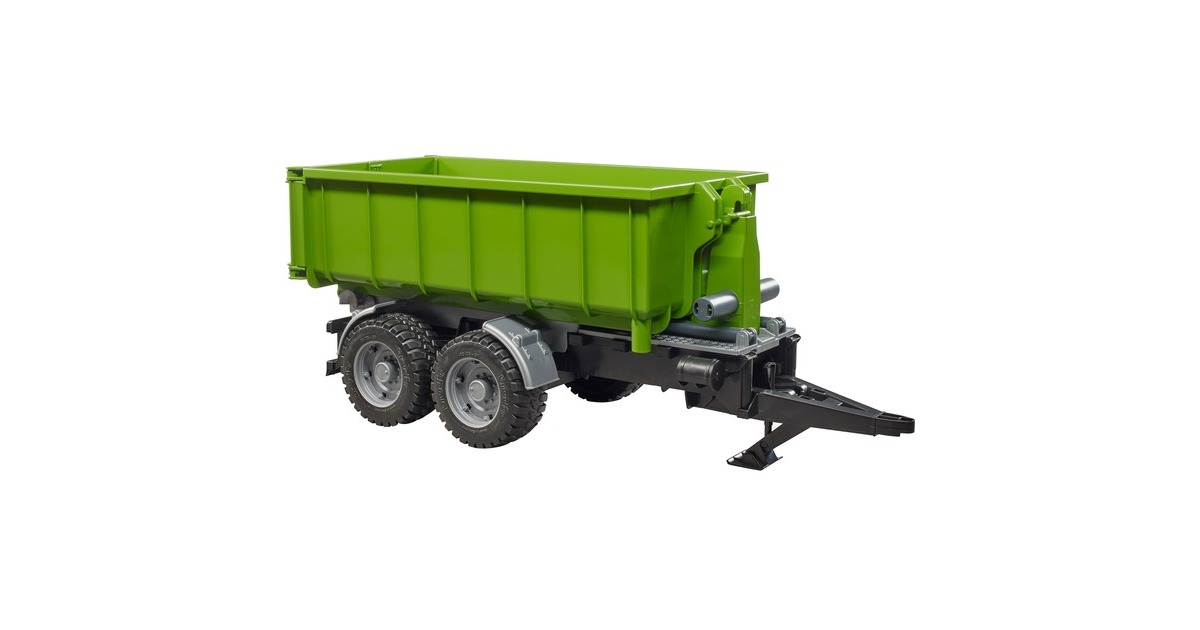 bruderAanhangwagen met haakarmsysteem voor tractoren Modelvoertuig  (02035)