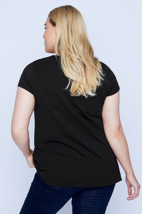Bellieva T-Shirt, 2er-Pack, Umstandsmode, Rundhals, Kurzarm, Biobaumwolle GOTS