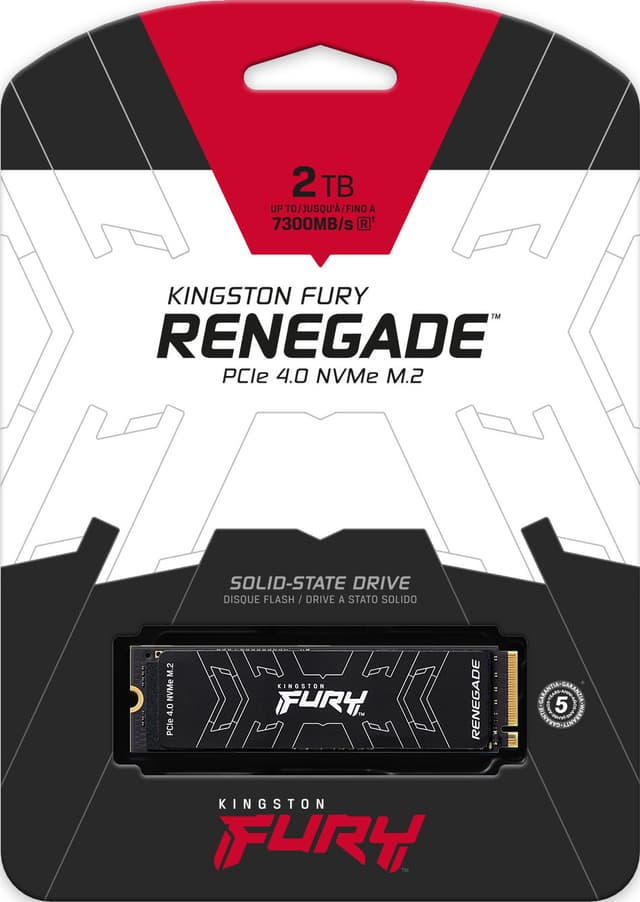 Kingston FURY Renegade PCIe 4.0 NVMe M.2 internal SSD (2TB)