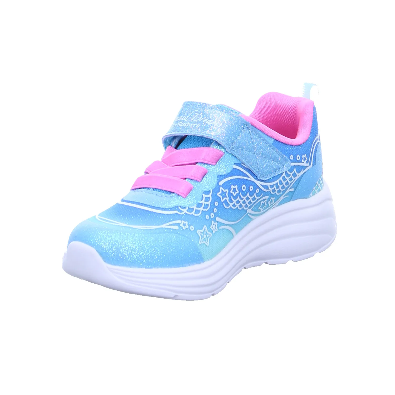 SKECHERS Baby-Sport-Bottine Blau Synthetik  Sneaker