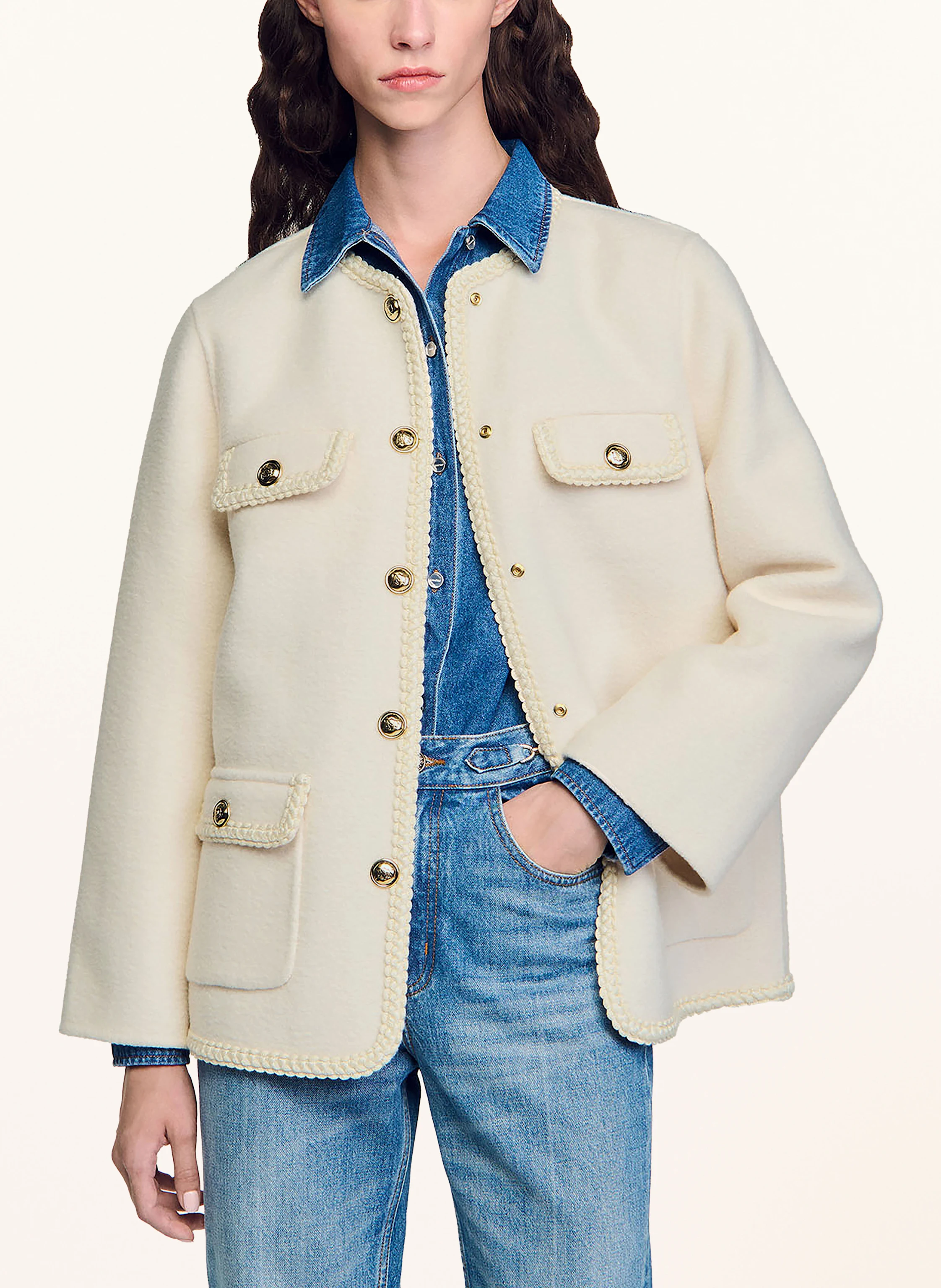 SANDRO Overjacket