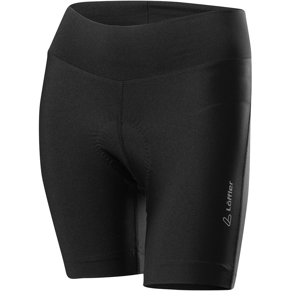 Löffler Tour Extra Short Bike Tights Damen schwarz