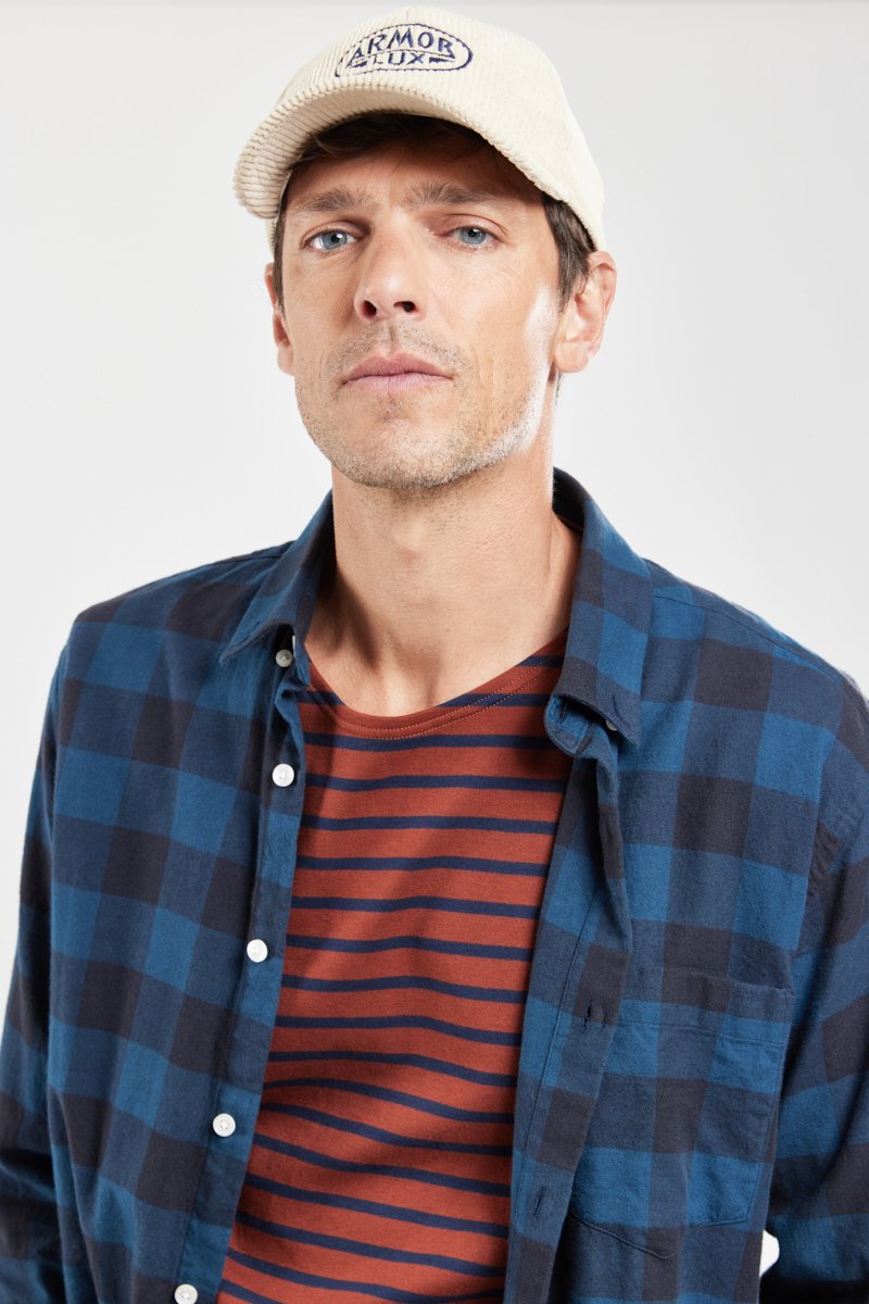 Chemise à carreaux - coton flanelle