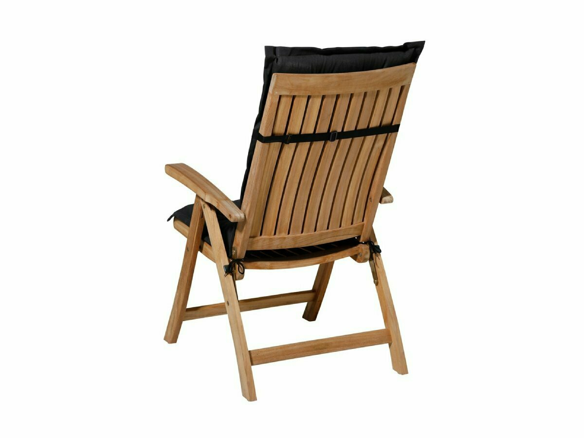Madison Panama black hoge rug tuinkussen