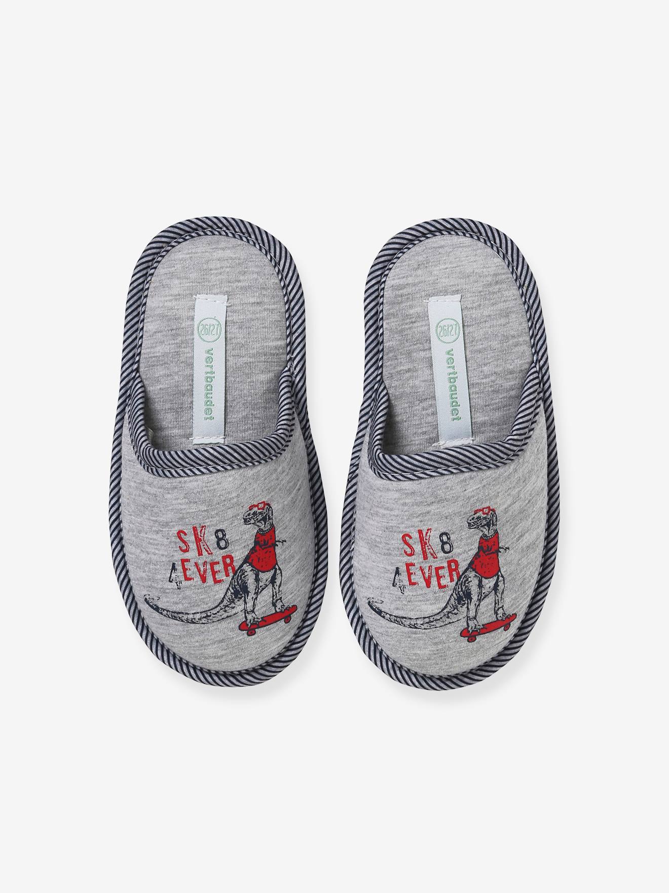 Pantufas infantis de casa, estilo 