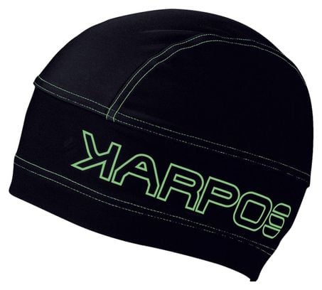 Bonnet Karpos Alagna Noir/Vert Fluo