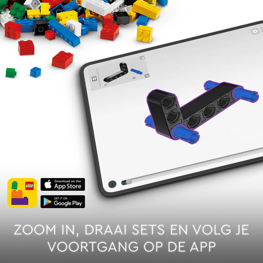 Lego blijft leukMack LR Electric vuilniswagen Speelgoed Vrachtwagen Voertuig Set 42167