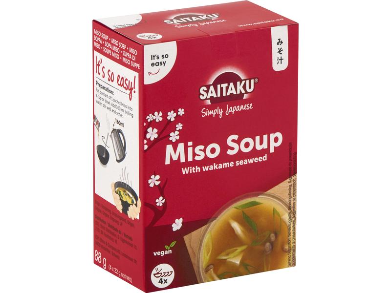 Saitaku Miso Soup 88 g Miso Suppe
