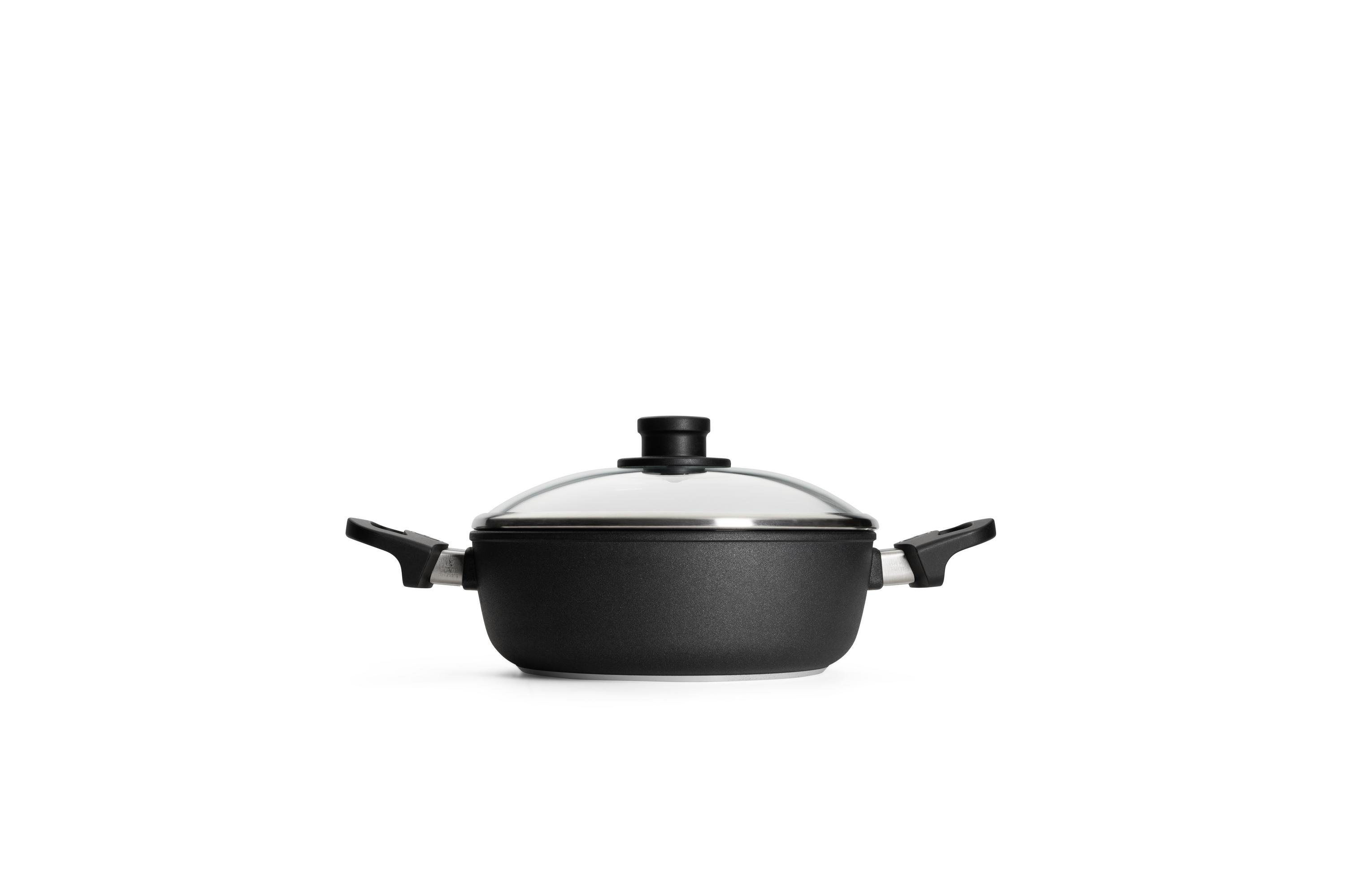 Titan Best Kasserollen-Set, 3-tlg., Ø 24 cm - Herdart: Ceran, Gas, Elektro, Halogen von WOLL