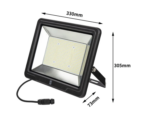 LUMAK PRO LED wandspot IP65 200W 33000 lm 4000 K Stroomkabel 3G1.0mm² H05RN-F 0,5 m + snelsluiting