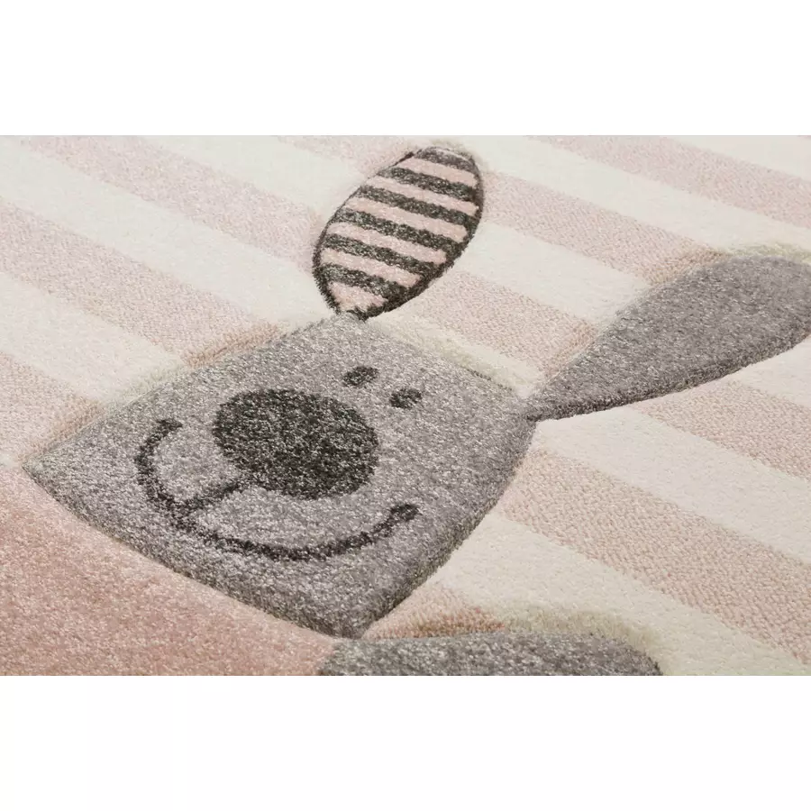 Sigikid Kinderteppich Happy Friends rosa