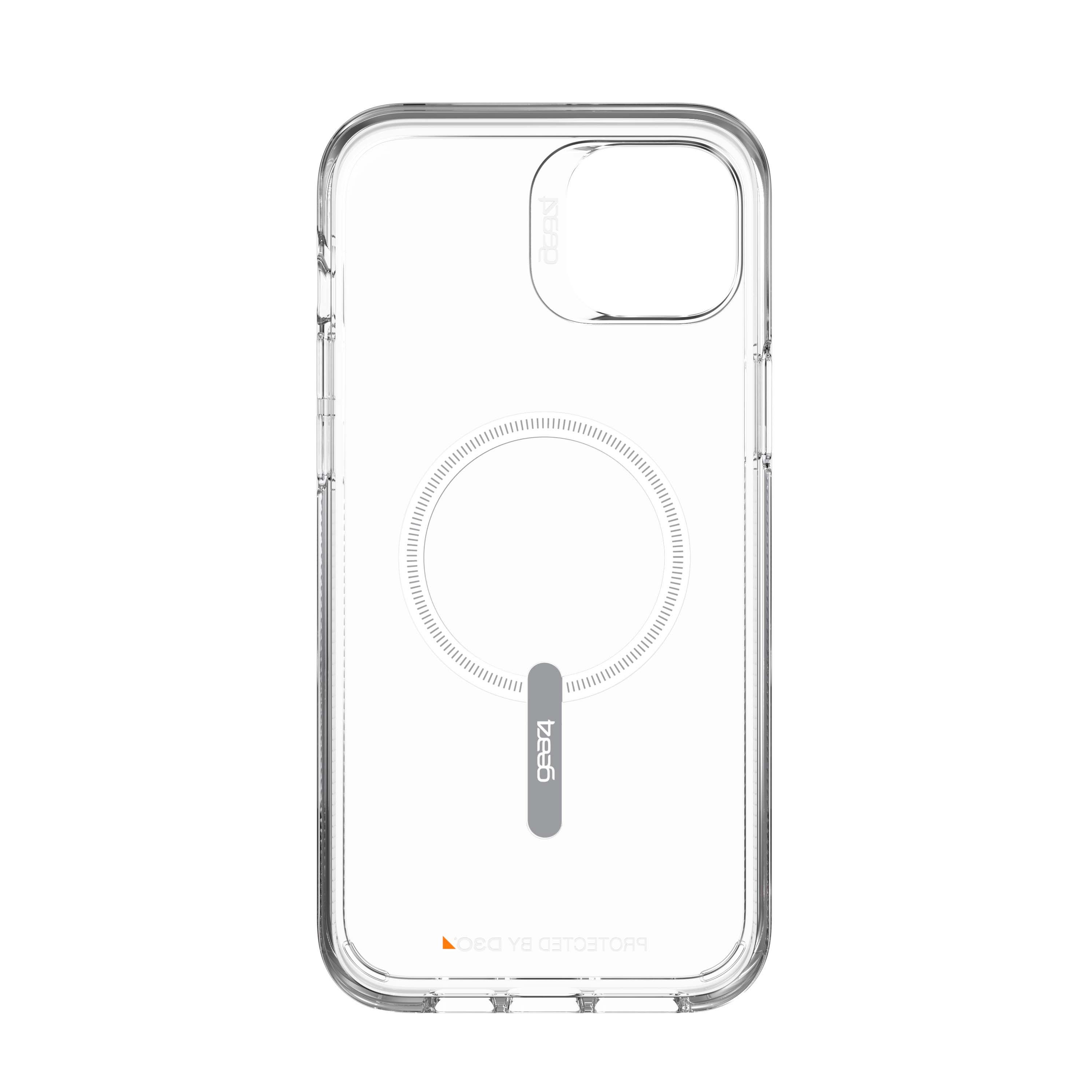 iPhone 14 Plus Antibakterielle MagSafe Schutzhülle Crystal Palace Snap D3O aus Recycelten Materialien (702010013) - Transparent