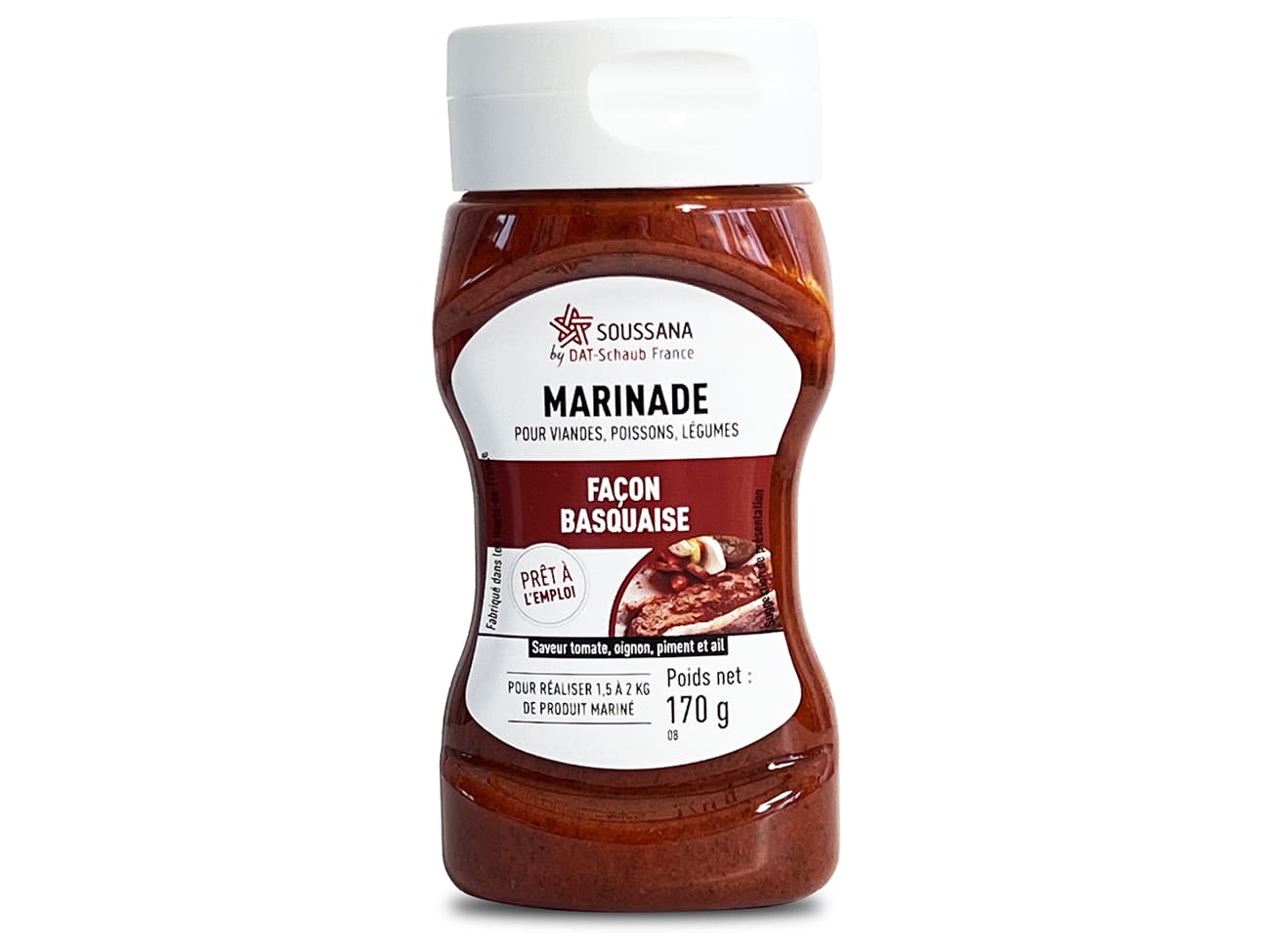 Marinade façon Basquaise - 170 g - Soussana