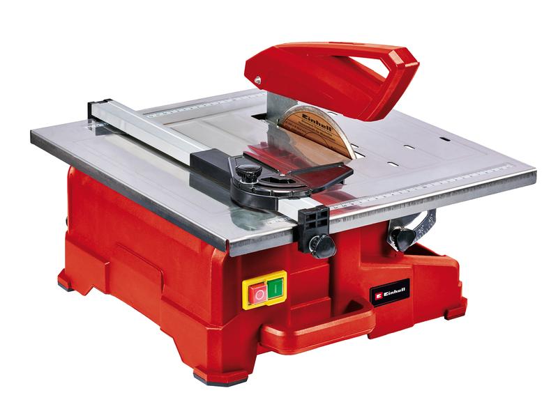 Einhell Fliesenschneidmaschine TC-TC 800 Kompakter Fliesenschneider mit robustem Edelstahltisch