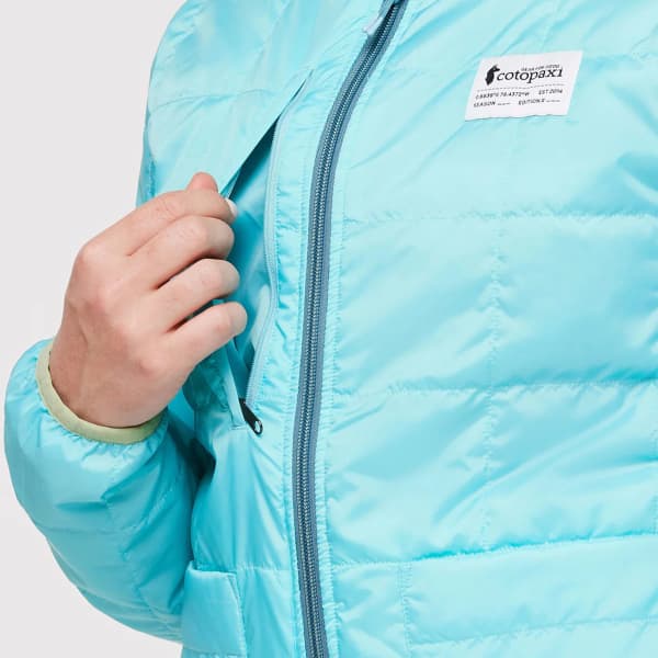 Veste COTOPAXI TECA CALIDO HOODED JACKET W BLUE ALGAE