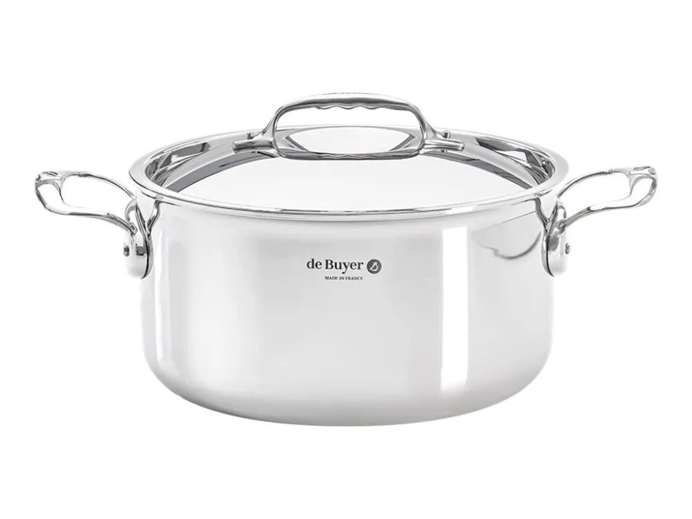 de Buyer AFFINITY - Kogegryde med dække - 20 cm - 3.4 L