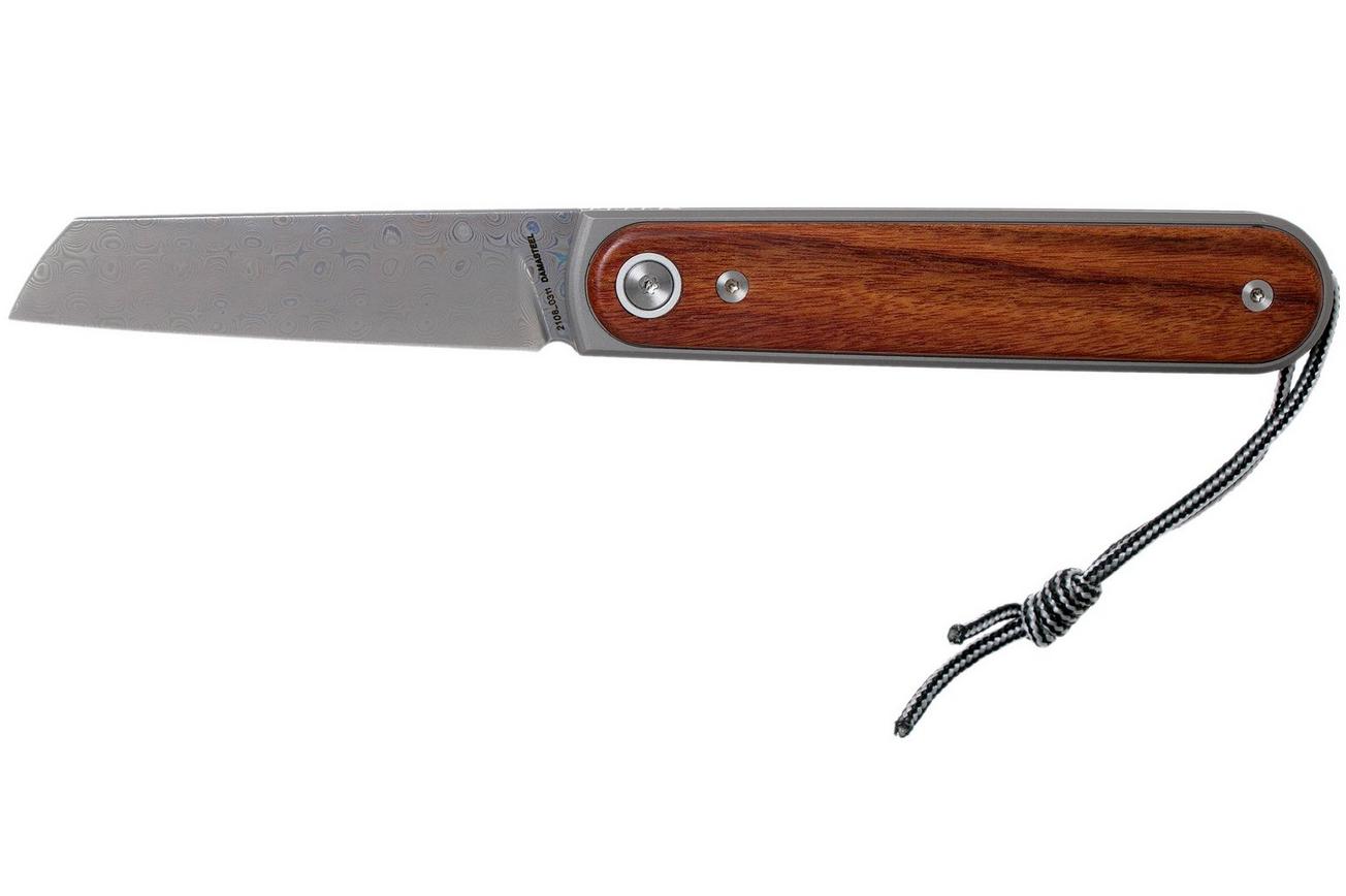 The James Brand The Duval Rosewood Damascus, KN109159-00 zakmes