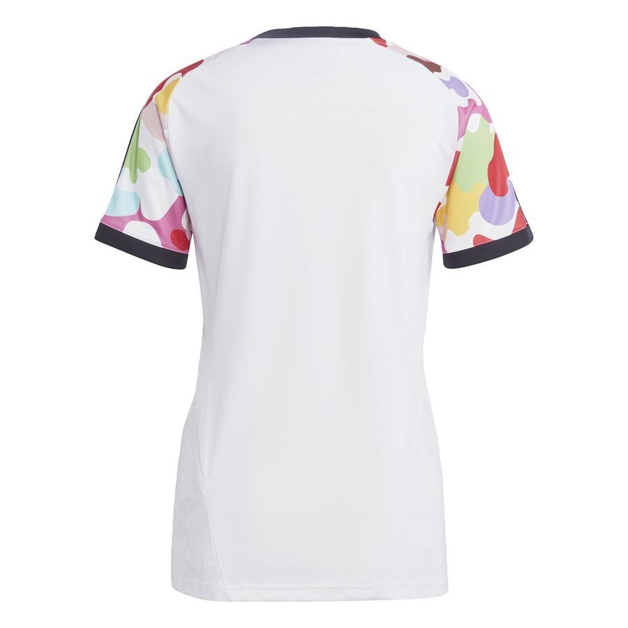 adidas T-shirt d'Entraînement Tiro Pride - Blanc/Multicolor Femme