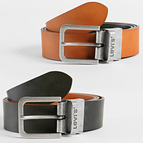 Ceinture Réversible 214826 Noir Marron