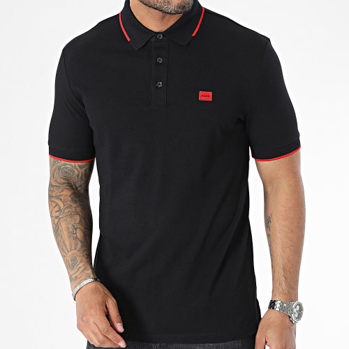 Polo Manches Courtes Slim Deresino 50490775 Noir