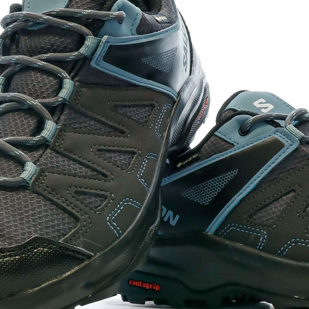 Salomon Chaussures de randonnée Noire/Marine Femme Salomon Rinjani Gtx