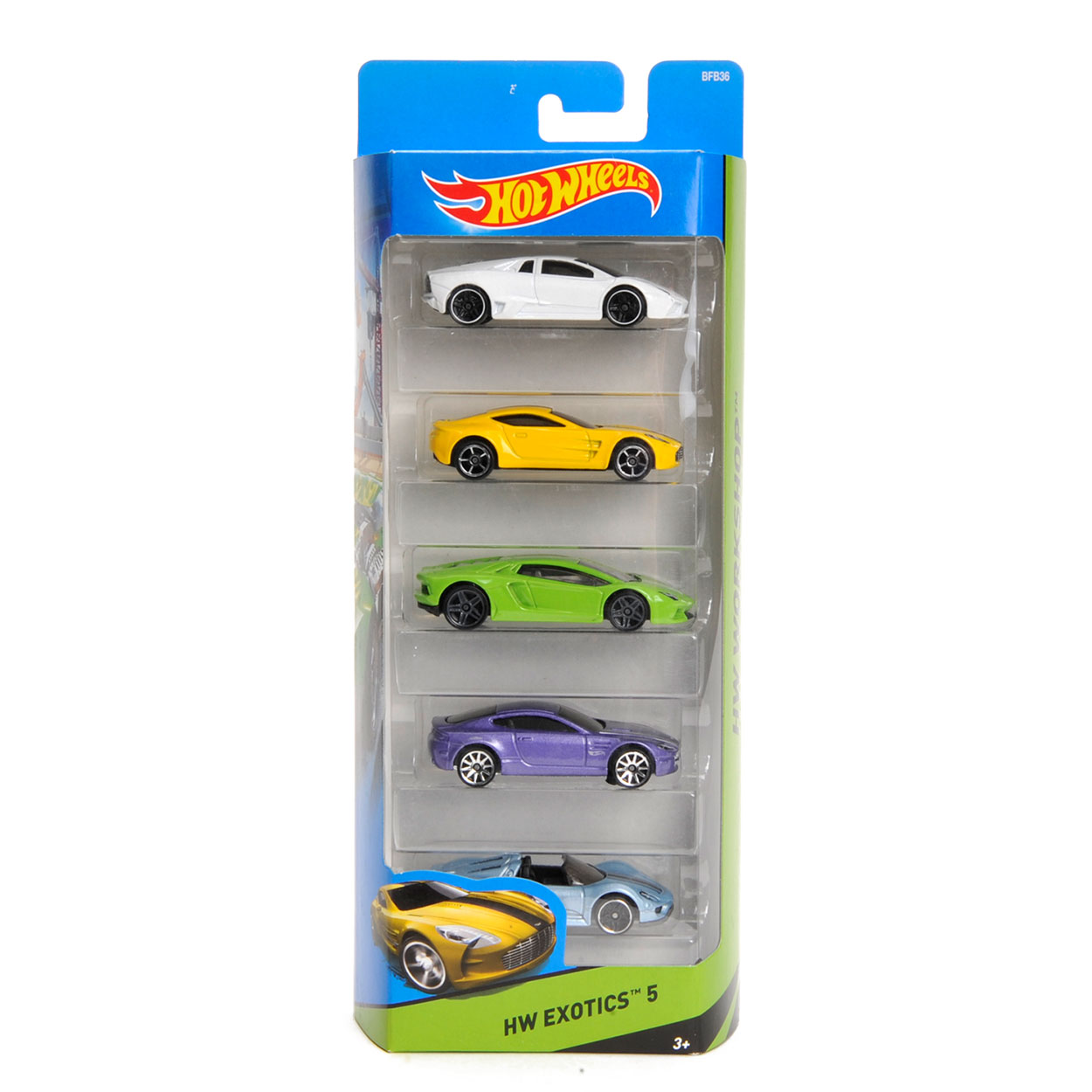 Hot Wheels Auto's, 5st.