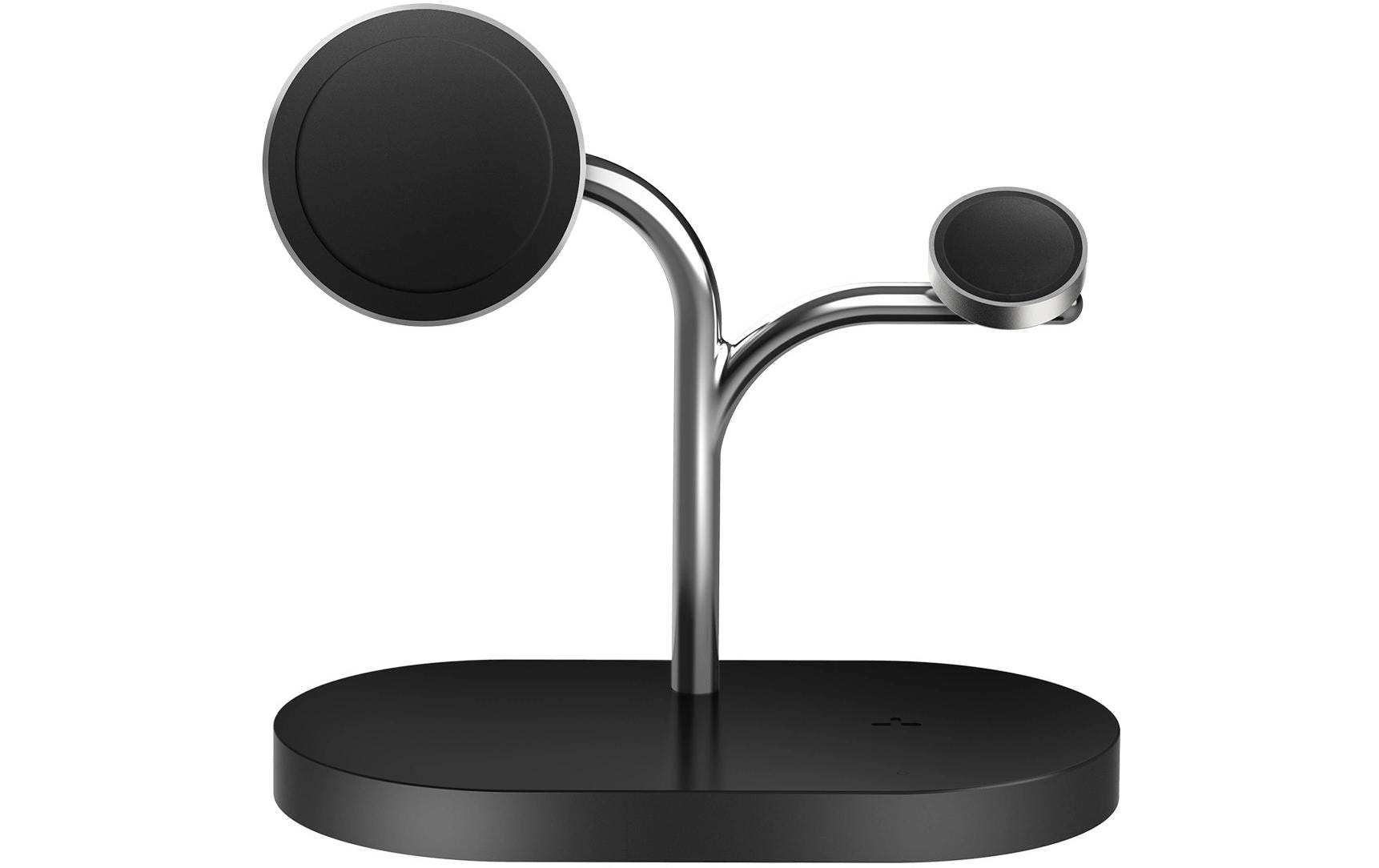 Wireless Charger 3in1 Schwarz/SilberWireless Charging Pad 3-in-1
