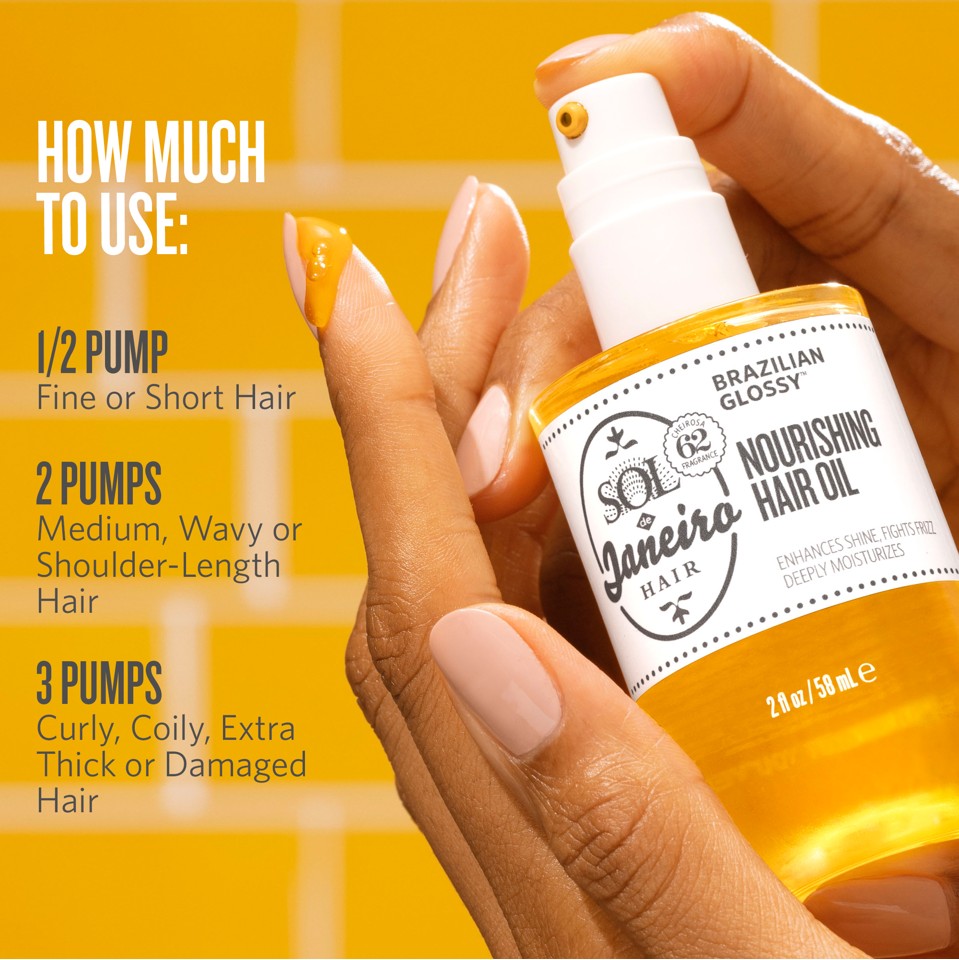 Sol de Janeiro - Brazilian Glossy Nourishing Hair Oil 60 ml - Hårolie