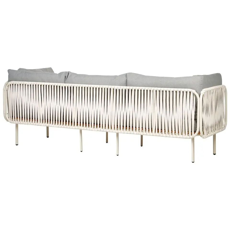 SENISE - Loungeset voor 3 - Grijs - Aluminium
