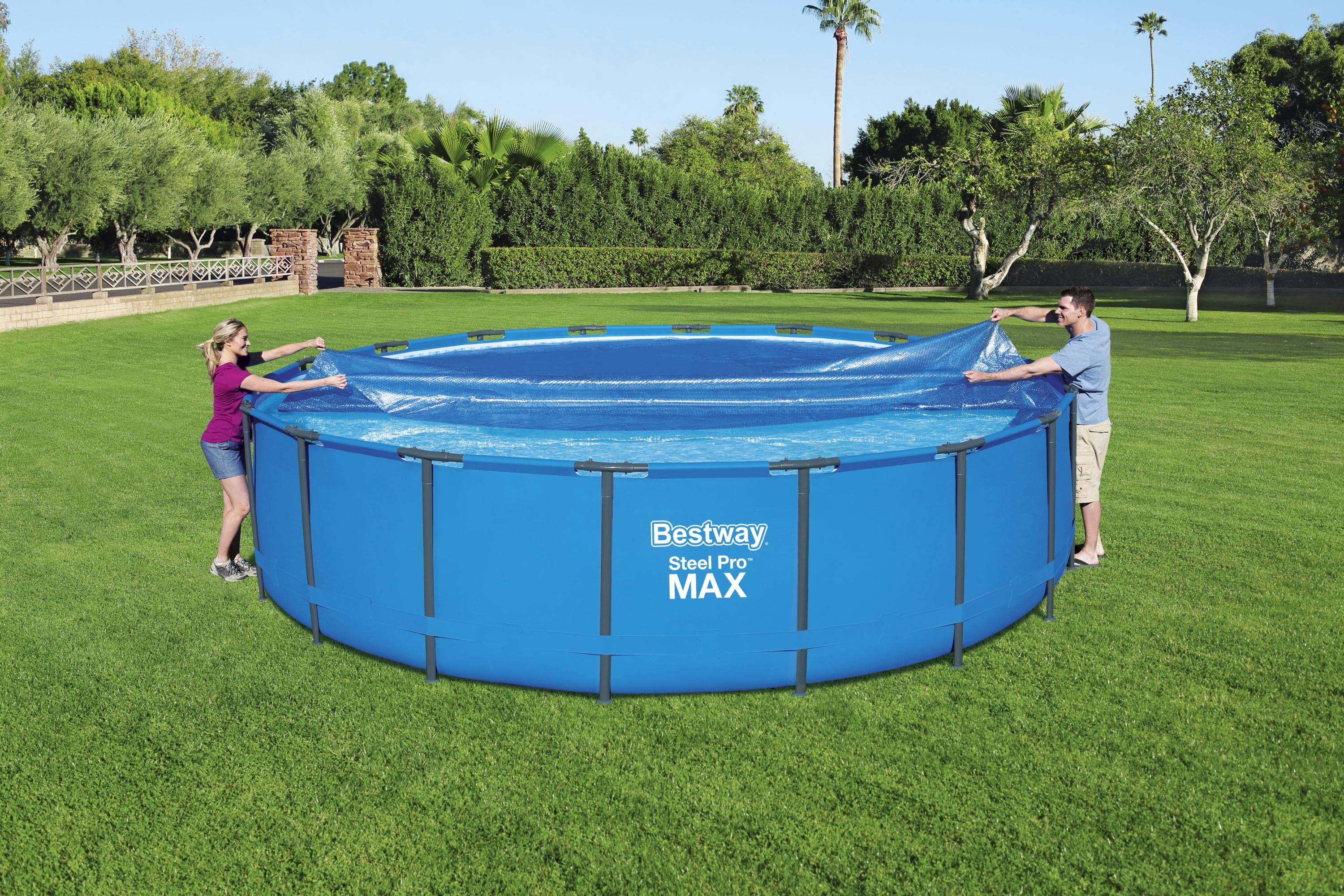 Solar Poolabdeckung rund 527 cm