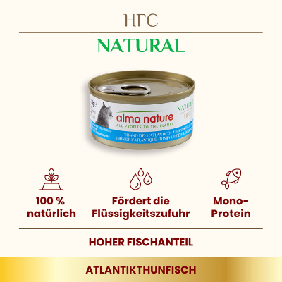 Almo Nature HFC Natural Atlantikthunfisch 70g